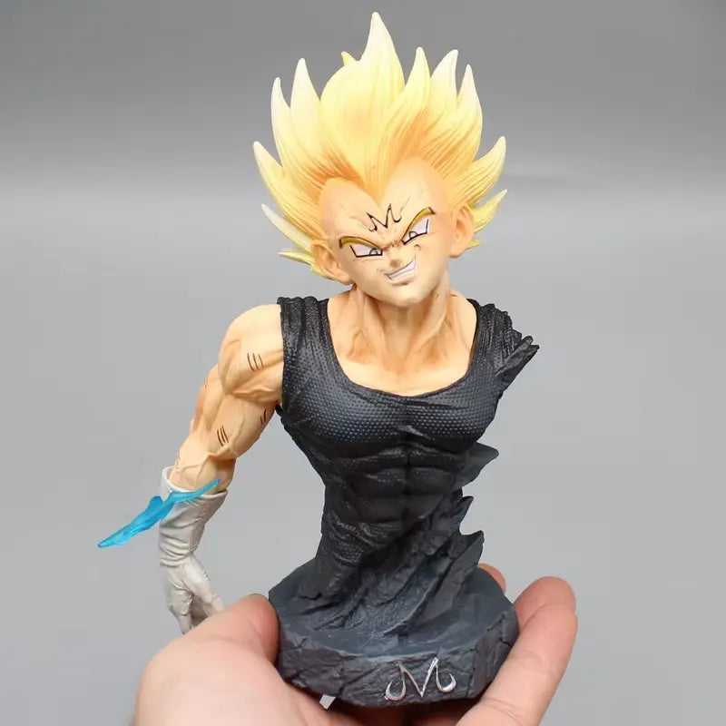 🔥 16.5cm Dragon Ball Vegeta Demonize Busto - Action Figure Imperdibile! 🌟