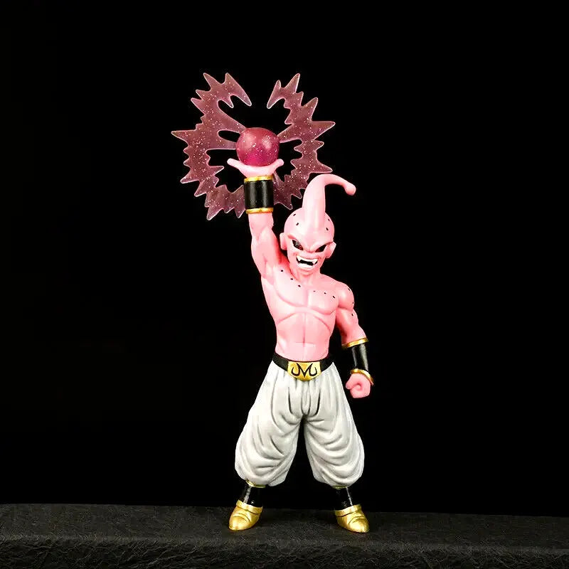 🟣ACTION FIGURE DRAGON BALL MAJIN BUU 26 CM ANIME MANGA COLLEZIONE STATUA 💥🐉