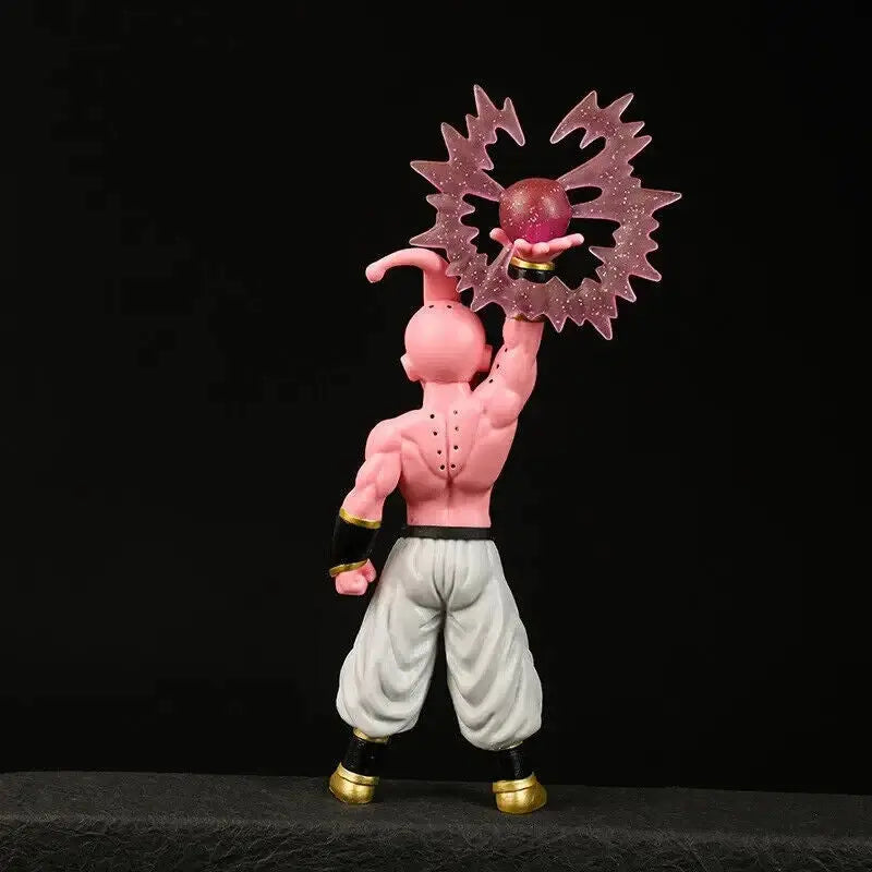 🟣ACTION FIGURE DRAGON BALL MAJIN BUU 26 CM ANIME MANGA COLLEZIONE STATUA 💥🐉