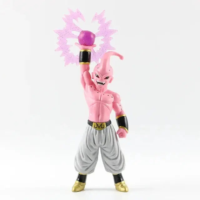 🟣ACTION FIGURE DRAGON BALL MAJIN BUU 26 CM ANIME MANGA COLLEZIONE STATUA 💥🐉