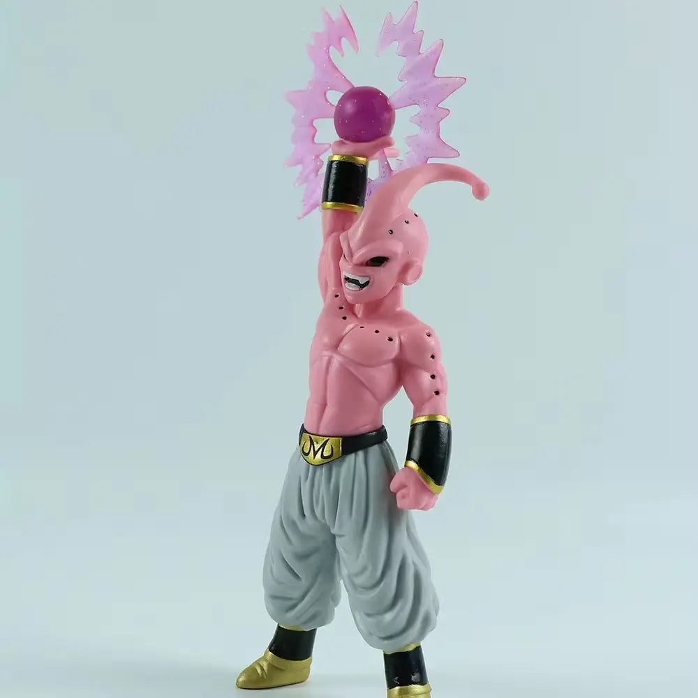 🟣ACTION FIGURE DRAGON BALL MAJIN BUU 26 CM ANIME MANGA COLLEZIONE STATUA 💥🐉