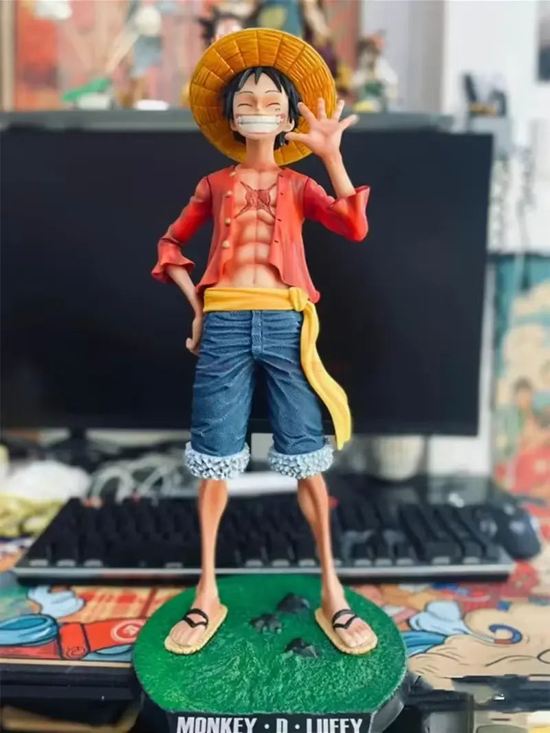 🎩 ACTION FIGURE Monkey D. Rufy 42.5cm - Collezione One Piece Anime! 🌊