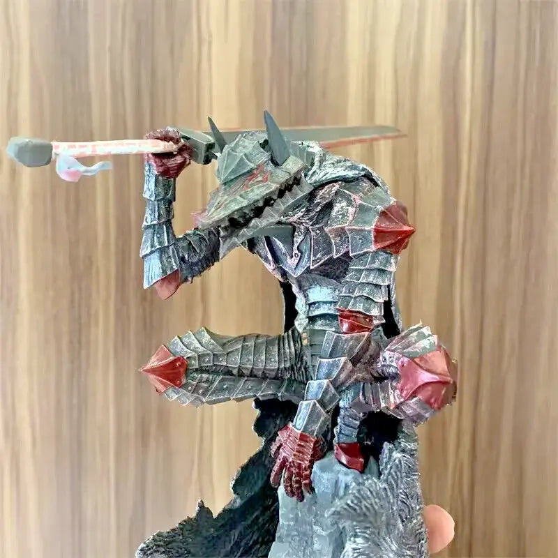 Action Figure Berserk Guerriero Oscuro Statuetta Iconica 🗡️ Anime 23cm