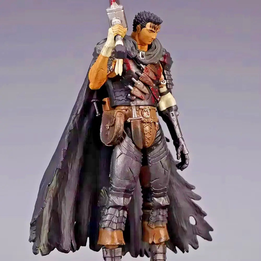 Action Figure Berserk Guts il Guerriero: Statuetta da Collezione 🗡️Anime 28 cm