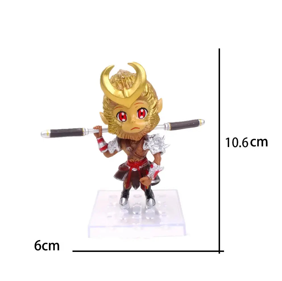 Action Figure Black Myth: Wukong - Scimmia Re Guerriero 10.6cm Statua