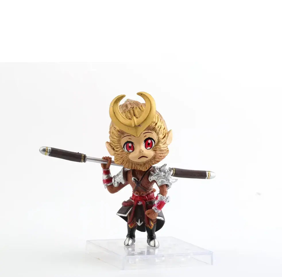 Action Figure Black Myth: Wukong - Scimmia Re Guerriero 10.6cm Statua