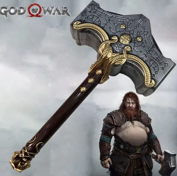 Action Figure - Cosplay God Of War Hammer - 48 cm ✨Nuovo ✨