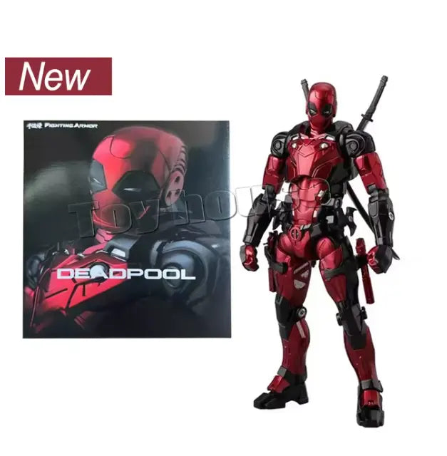 Action Figure Deadpool - 19 cm - 8 Accessori - Alta Qualità🔴Nuovo⚫