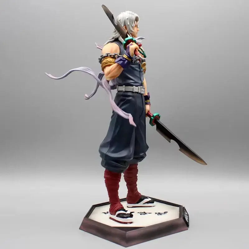 Action Figure Demon Slayer Engen Uzui - 32 CM - STATUA DA COLLEZIONE Anime 🏆