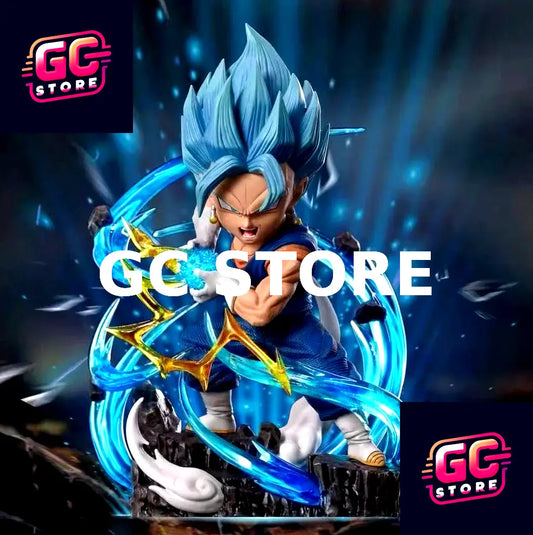 Action Figure Dragon Ball Gogeta Statua da Collezione Anime Manga Goku Vegeta