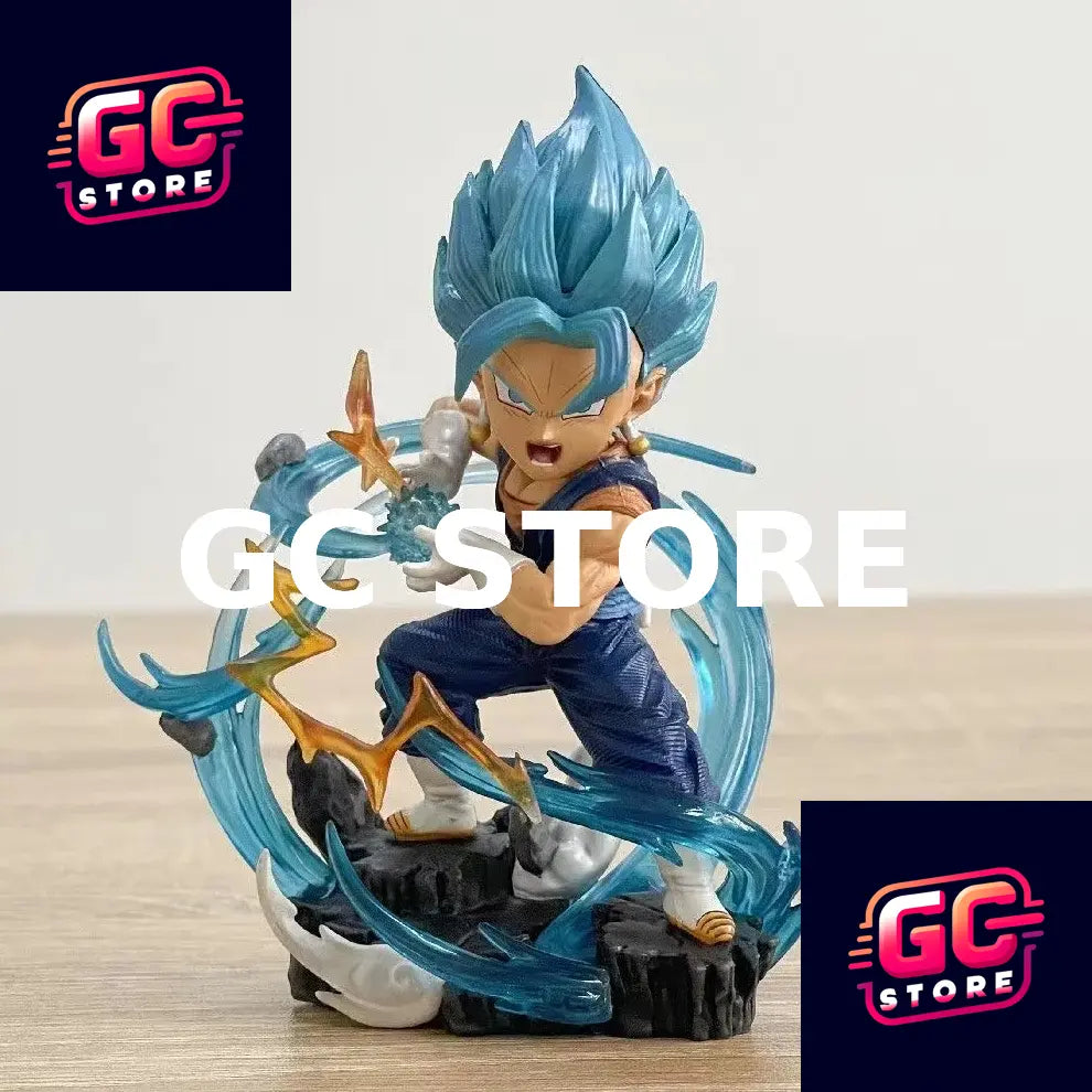 Action Figure Dragon Ball Gogeta Statua da Collezione Anime Manga Goku Vegeta