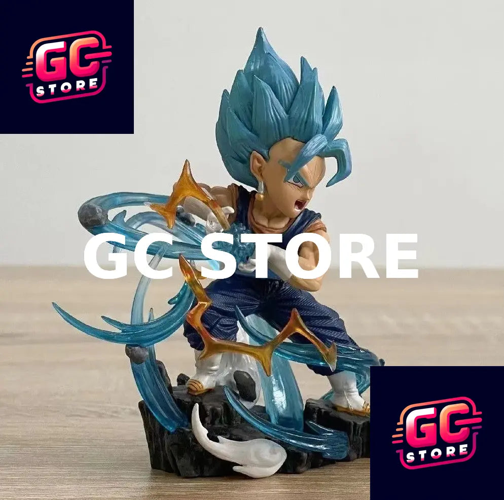 Action Figure Dragon Ball Gogeta Statua da Collezione Anime Manga Goku Vegeta