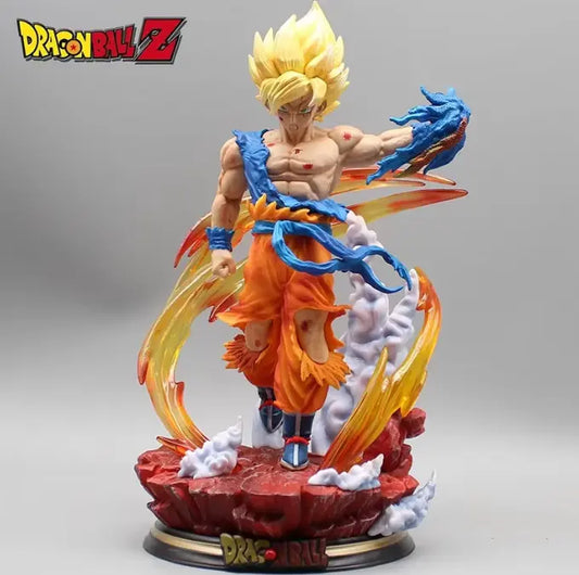 Action Figure Dragon Ball Z 27cm Super Saiyan Son Goku Action Figure Collezione