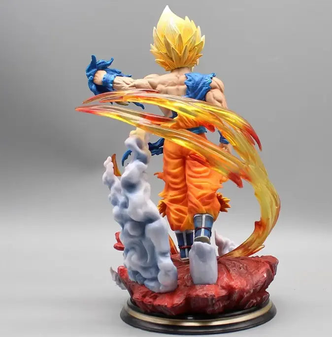 Action Figure Dragon Ball Z 27cm Super Saiyan Son Goku Action Figure Collezione