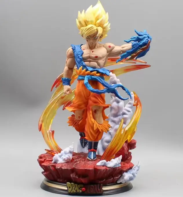 Action Figure Dragon Ball Z 27cm Super Saiyan Son Goku Action Figure Collezione