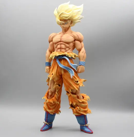 Action Figure Dragon Ball Z Goku Super Saiyan 28cm Anime Statua DA COLLEZIONE