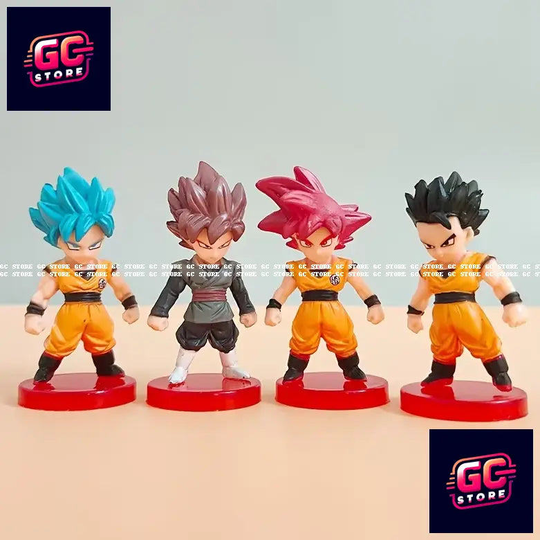 Action Figure Dragon Ball Z Set 20 PZ ,Son Goku, Vegeta, Trunks, Gohan, Freezer