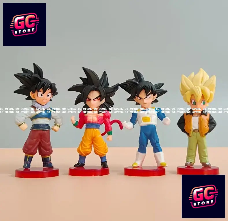 Action Figure Dragon Ball Z Set 20 PZ ,Son Goku, Vegeta, Trunks, Gohan, Freezer