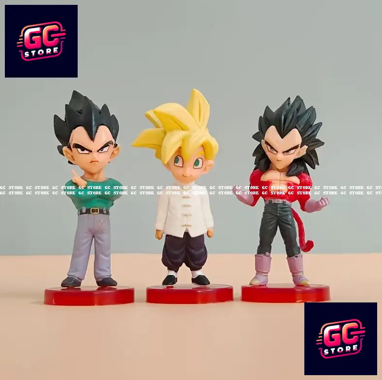 Action Figure Dragon Ball Z Set 20 PZ ,Son Goku, Vegeta, Trunks, Gohan, Freezer