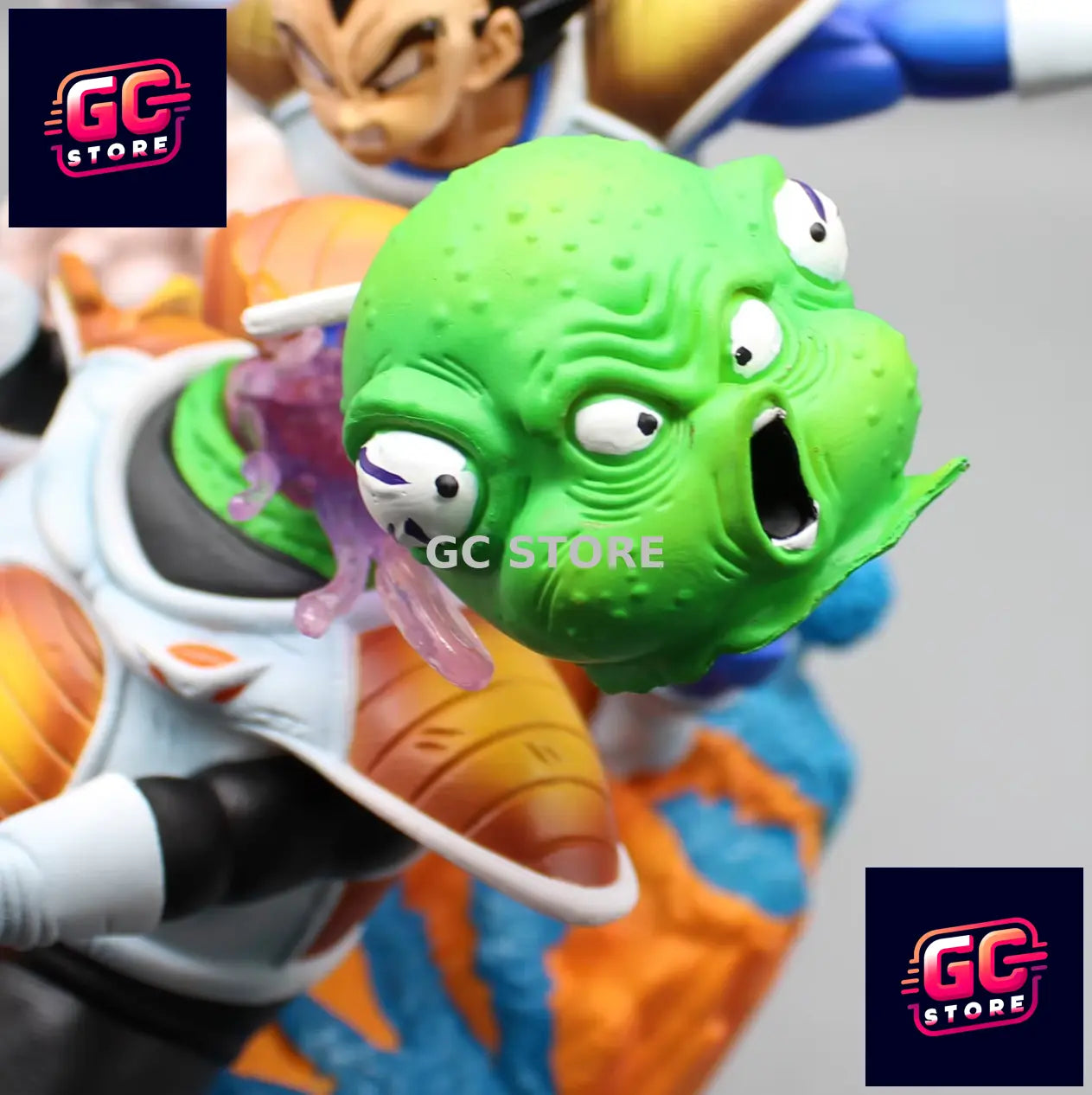 Action Figure Dragon Ball Z Vegeta vs. Guldo Clash on Namek Statua DA COLLEZIONE