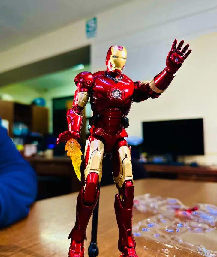 Action Figure Iron Man 🚀 - MK1 - 19 CM ✨ Nuovo✨