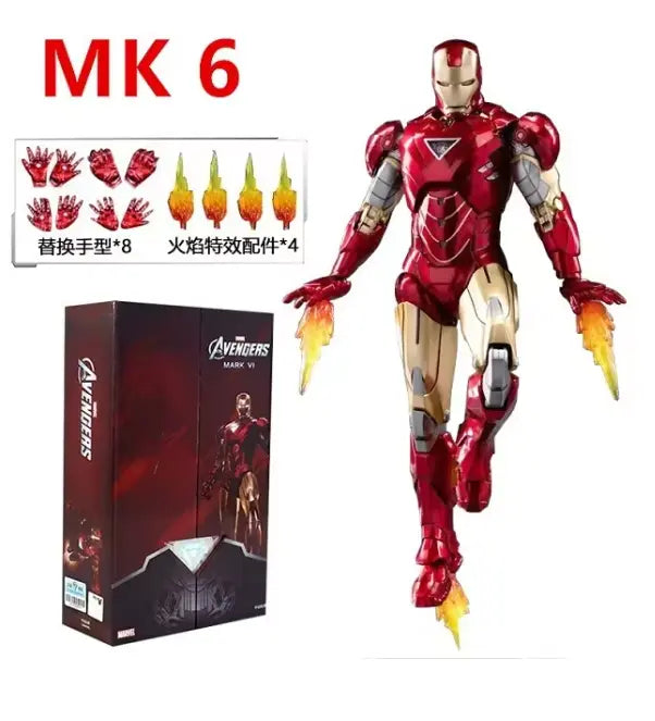 Action Figure Iron Man 🚀 - MK6 - 19 CM ✨ Nuovo✨