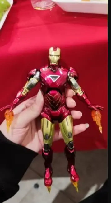 Action Figure Iron Man 🚀 - MK6 - 19 CM ✨ Nuovo✨