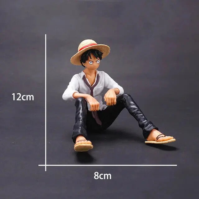 Action Figure One Piece Monkey D. Luffy in PVC Alta Qualità 12cm Collezione