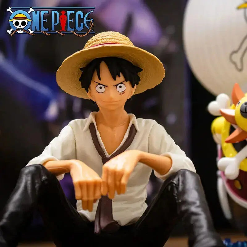 Action Figure One Piece Monkey D. Luffy in PVC Alta Qualità 12cm Collezione