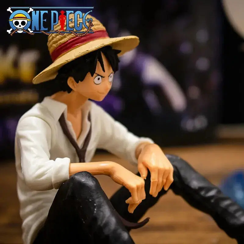 Action Figure One Piece Monkey D. Luffy in PVC Alta Qualità 12cm Collezione