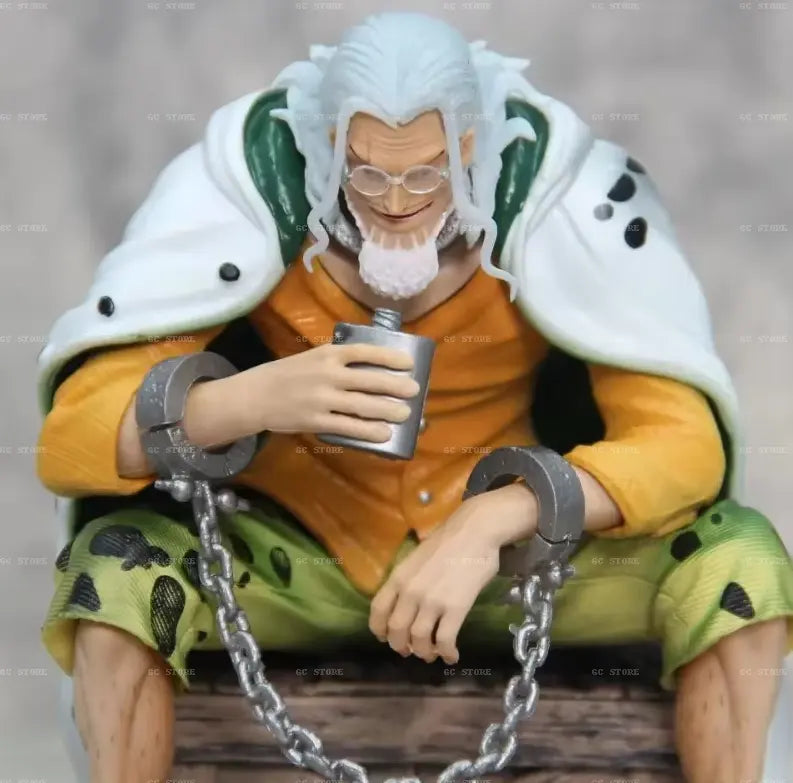 Action Figure One Piece Rayleigh STATUA DA COLLEZIONE Anime Statuetta 🔥 NUOVO