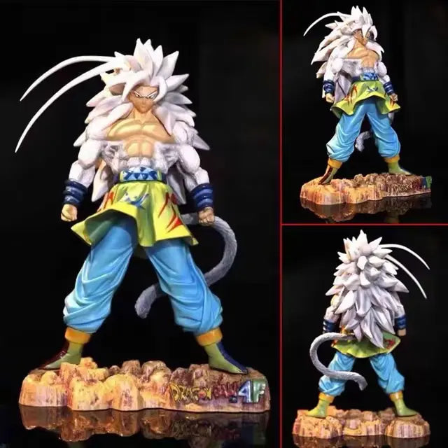 🔥 Action Figure Son Goku 25cm - Dragon Ball Super Saiyan Super Five 🔥