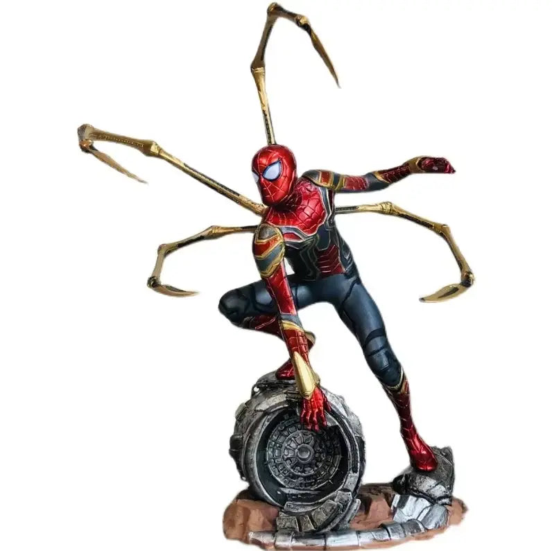 Action Figure Spiderman Spider-Man Avengers Statua da collezione Peter Parker