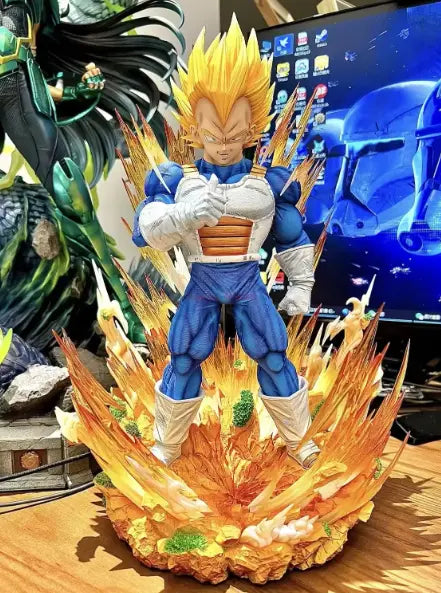 Action Figure Vegeta Super Sayan - 36 cm - Dragon Ball Figure - 🟠Nuovo 🟠