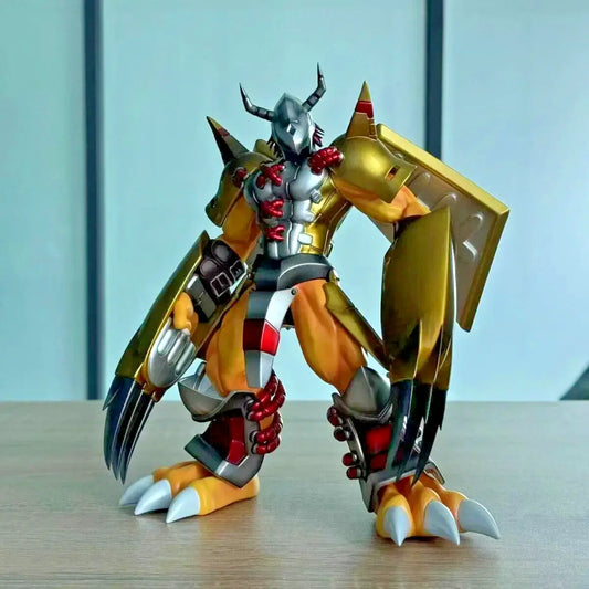 Action Figure War Greymon 22cm - Digimon Adventure, Alta Qualità, Statua Anime🎮