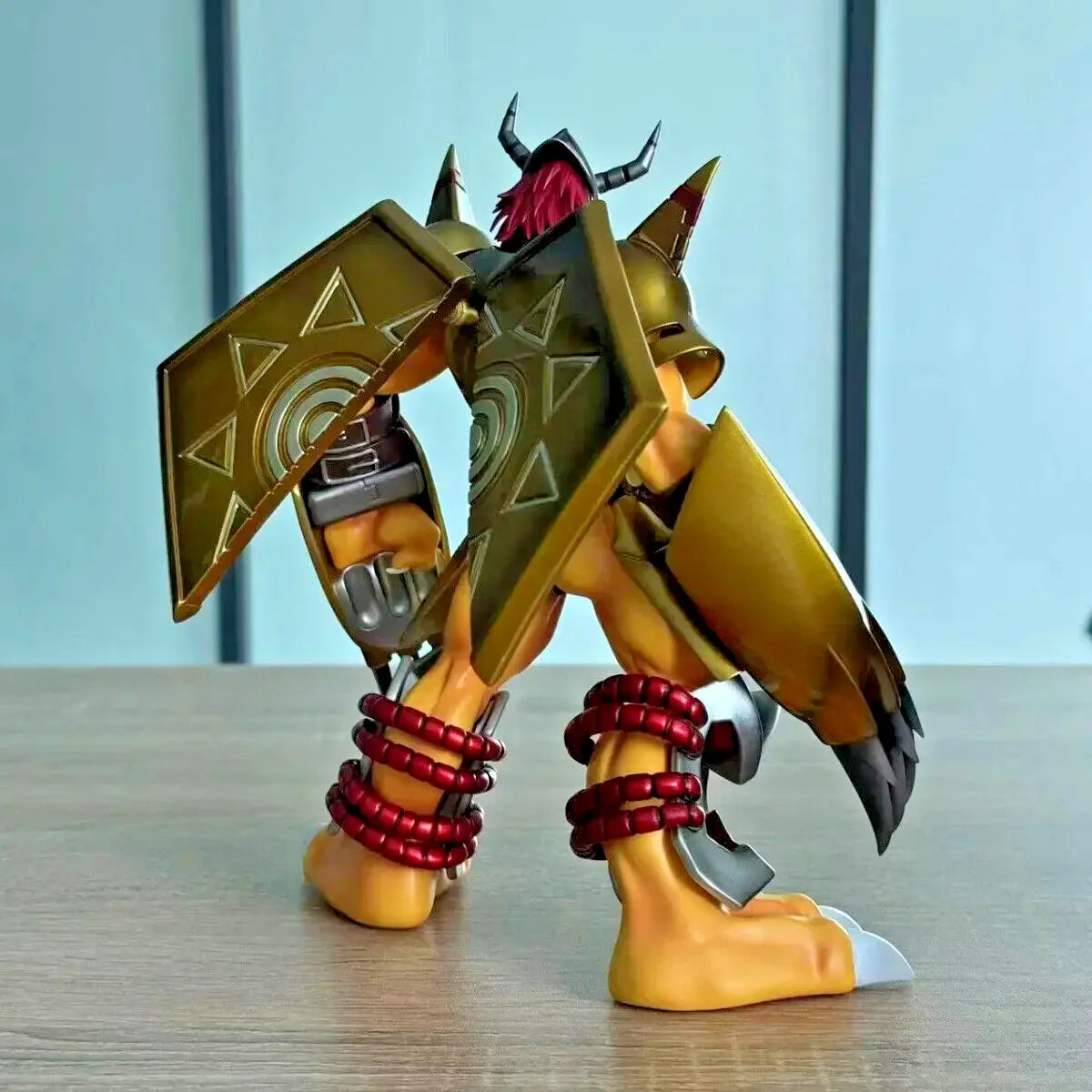 Action Figure War Greymon 22cm - Digimon Adventure, Alta Qualità, Statua Anime🎮