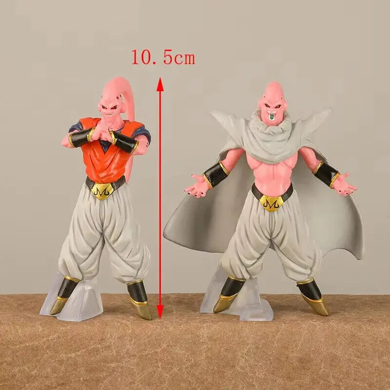 Action figure Majin buu set 8 Pezzi Dragon Ball Statua da collezione Anime Manga