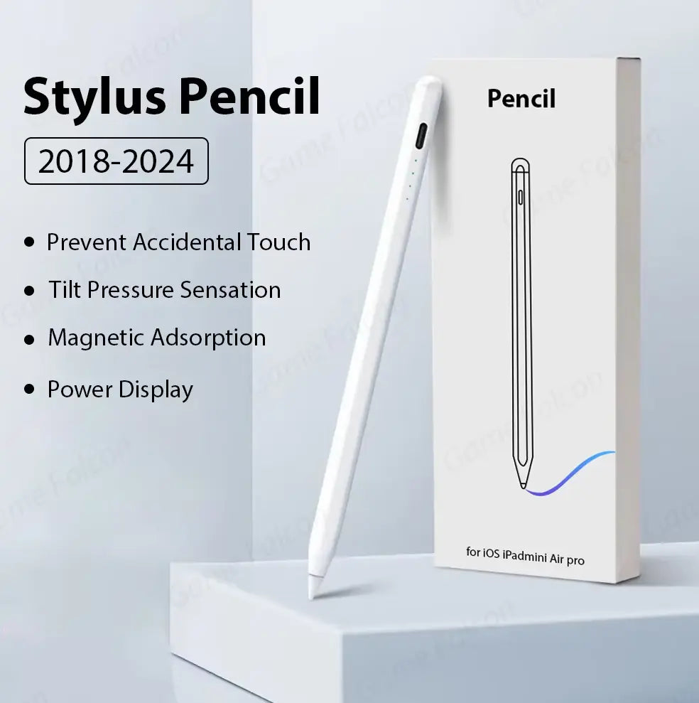 Apple Pencil Stilo Compatibile, Penna Stilo Magnetica Ipad pro Ricarica USB C