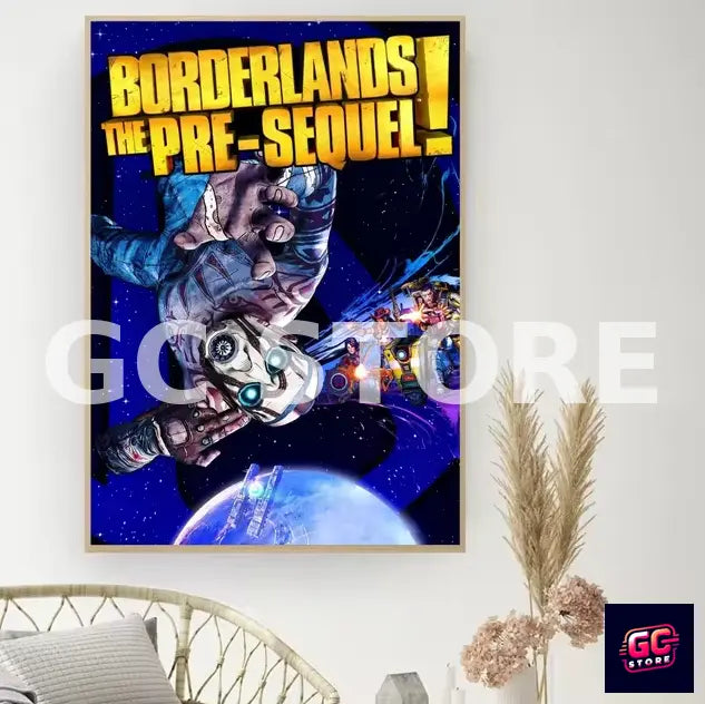 Borderlands Poster 🎬 Game Action 🎮 Quadro 🖼️ Collezione 57x80 cm 🎁