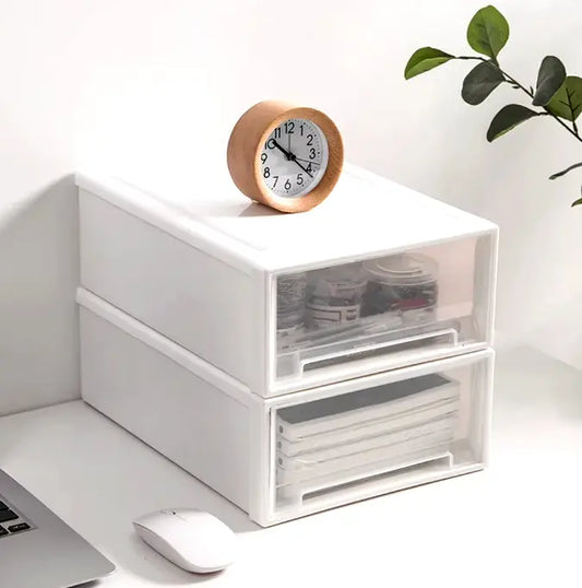 🗄️ Cassetto Portaoggetti Adesivo | Organizer per Sotto Scrivania o Tavolo ✨💼