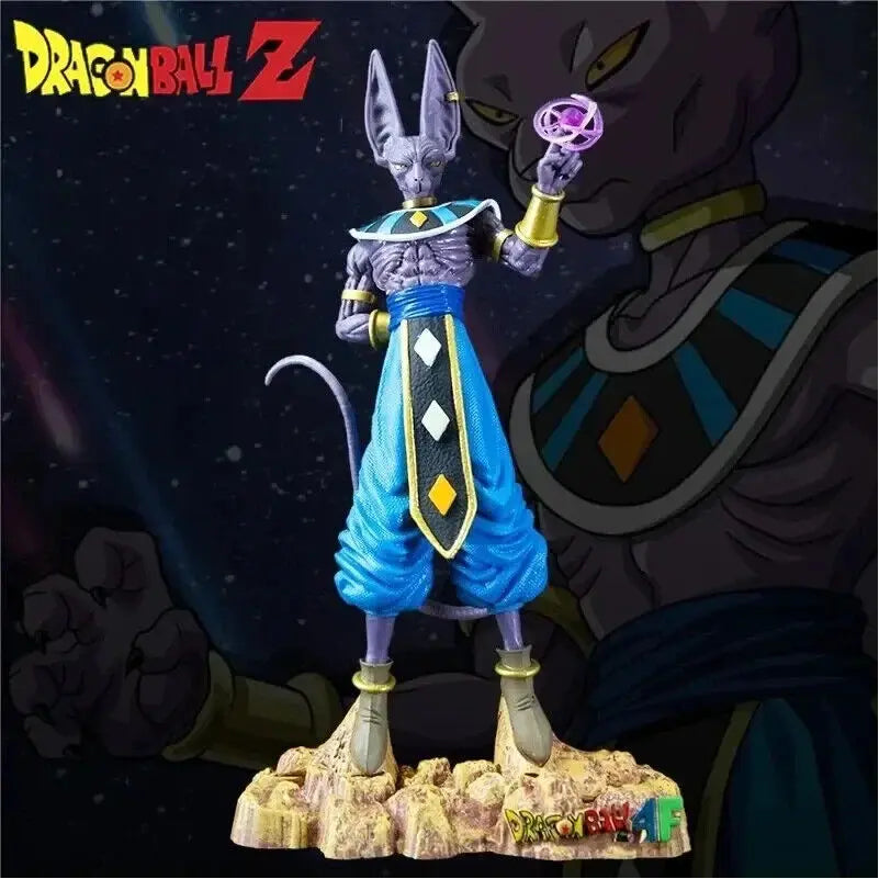 Dragon Ball Z Action Figure Beerus - Personaggio Collezionabile con Base