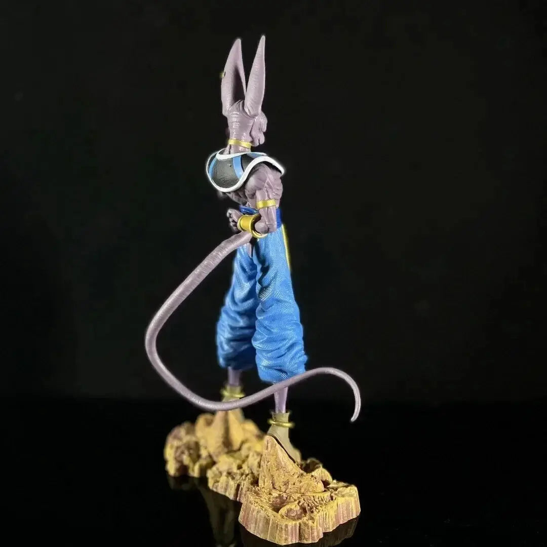 Dragon Ball Z Action Figure Beerus - Personaggio Collezionabile con Base