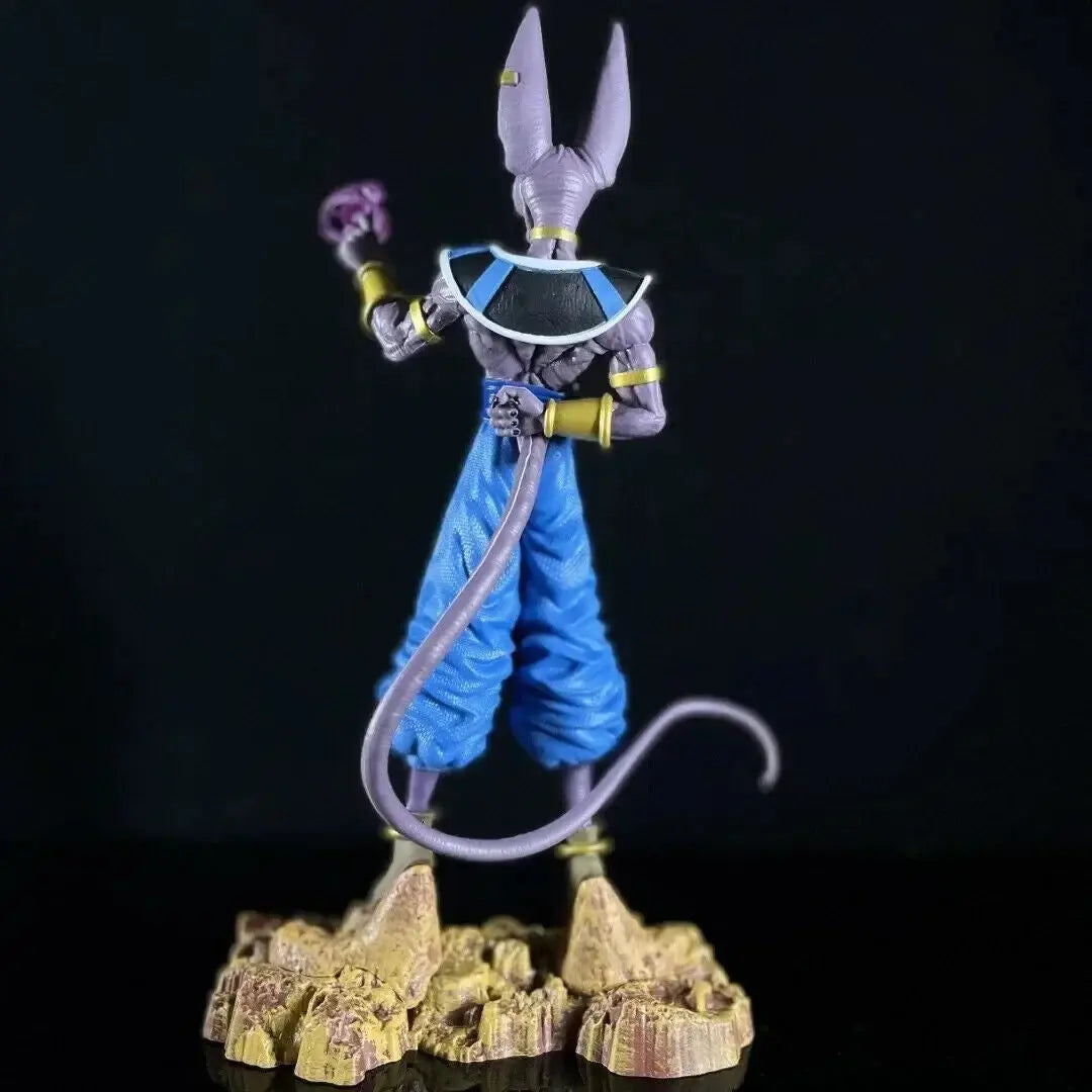 Dragon Ball Z Action Figure Beerus - Personaggio Collezionabile con Base