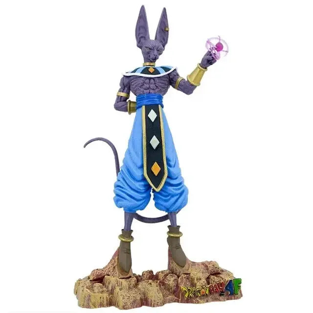 Dragon Ball Z Action Figure Beerus - Personaggio Collezionabile con Base