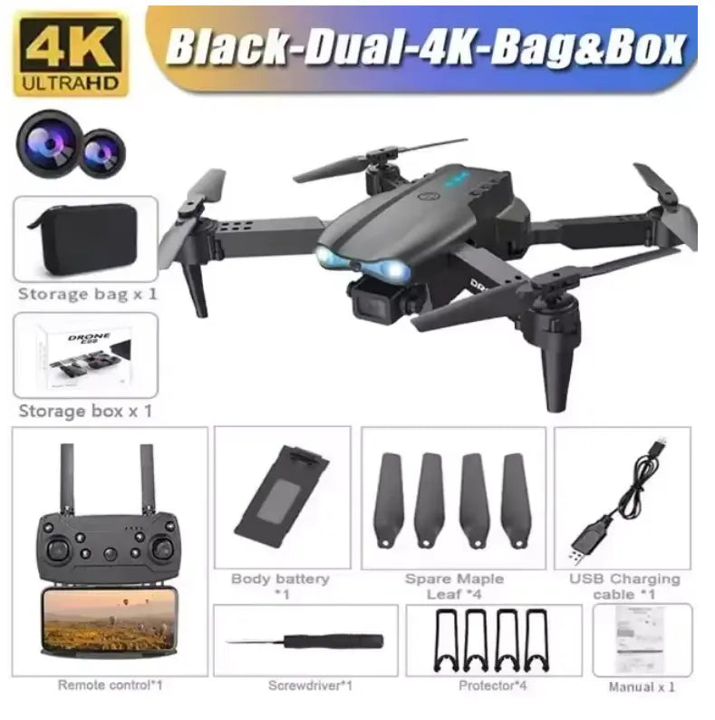 🚁 Drone Quadcopter 4K | Riprese Ultra HD | Facile da Usare | Idea Regalo 🎥✨