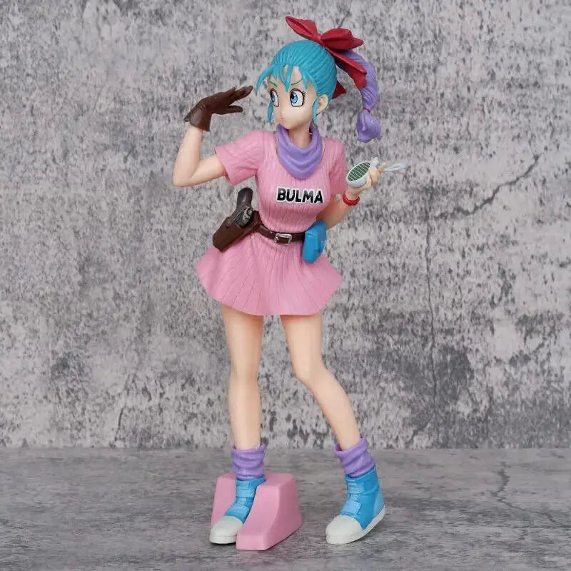 Figura Collezionabile Bulma Dragon Ball - Statua in PVC Dettagliata 17 cm