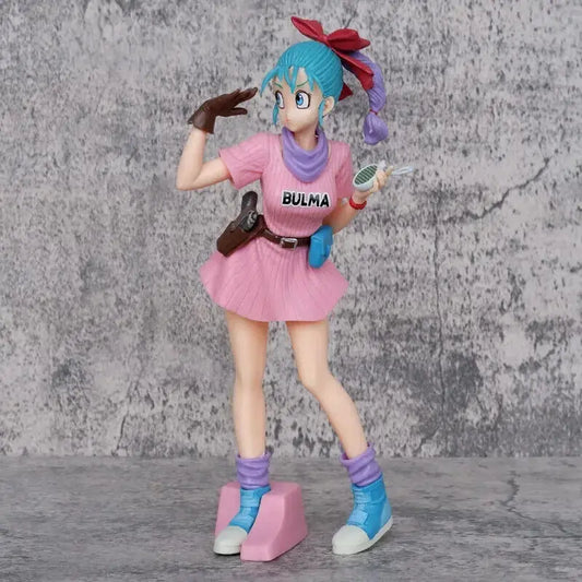 Figura Collezionabile Bulma Dragon Ball - Statua in PVC Dettagliata 17 cm