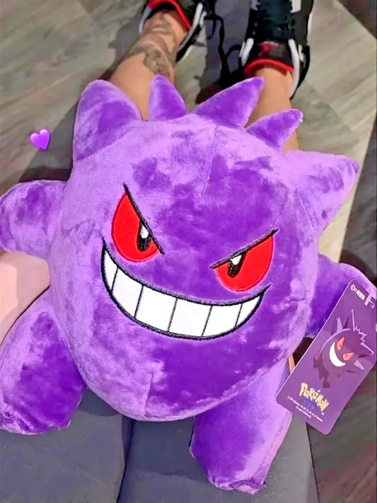 🟣 Gengar Peluche Pokémon 24cm - Pupazzo Morbido da Collezione Anime! ✨