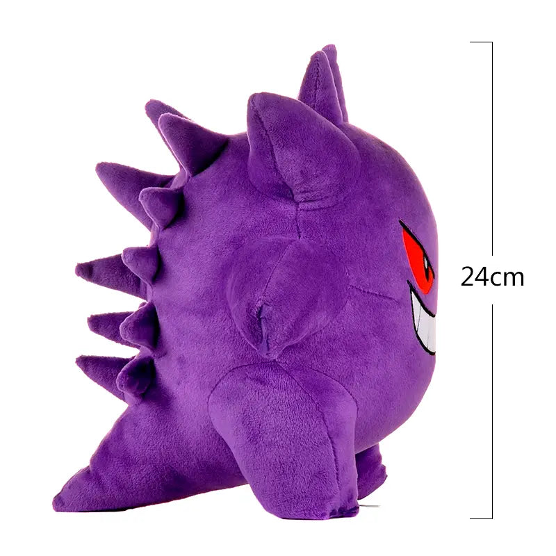 🟣 Gengar Peluche Pokémon 24cm - Pupazzo Morbido da Collezione Anime! ✨