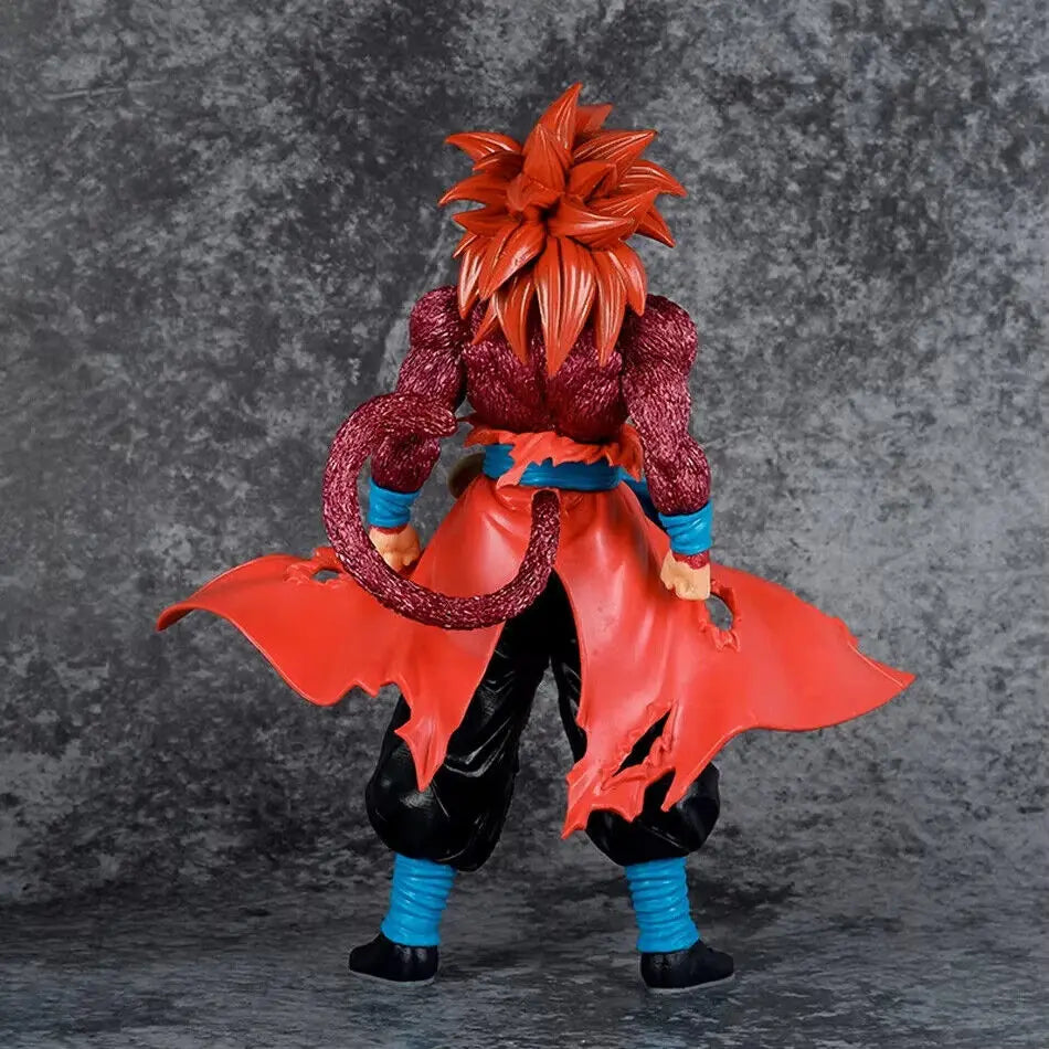 Goku Super Saiyan 4 Action Figure Dragon Ball Z 27cm Statuetta Collezione Anime